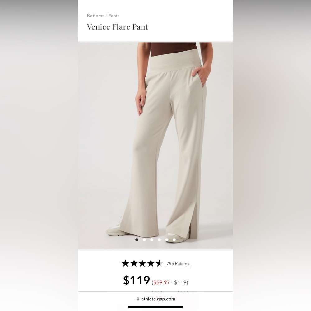 NWT Athleta Venice pant